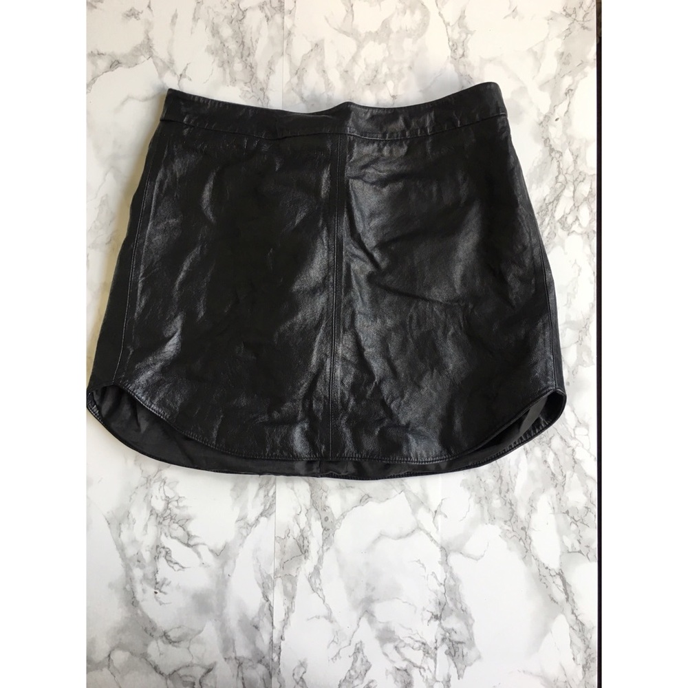 Faux Leather skirt